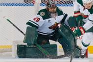 Marc-Andre Fleury of the NHL's Minnesota Wild
